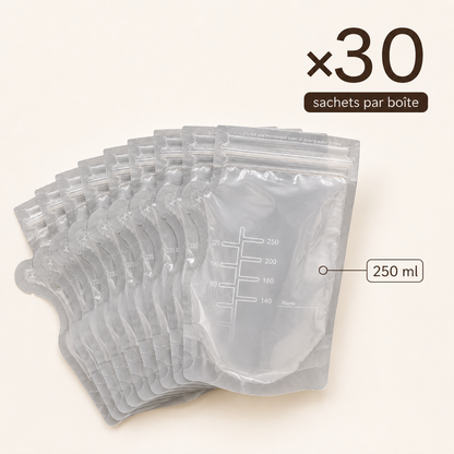 Sachets de Conservation Lait Maternel NEVA